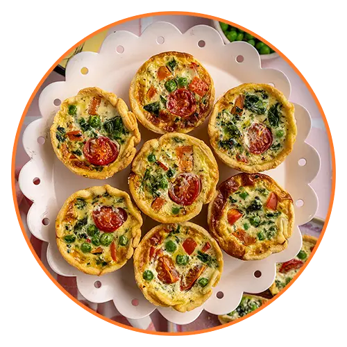 MINI QUICHES